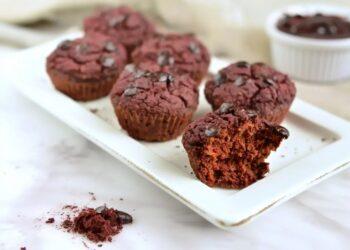 Queques de cenoura e cacau