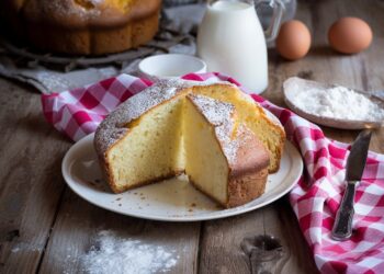 Bolo de leite à moda antiga