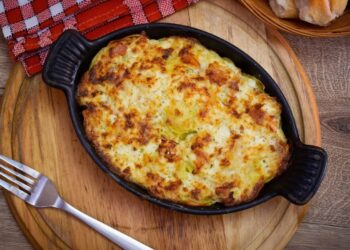 Bacalhau gratinado à moda da sogra