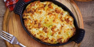 Bacalhau gratinado à moda da sogra