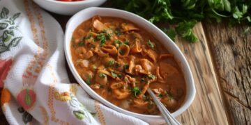 Lulas estufadas à moda antiga