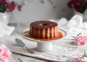 Pudim de bolacha cremoso