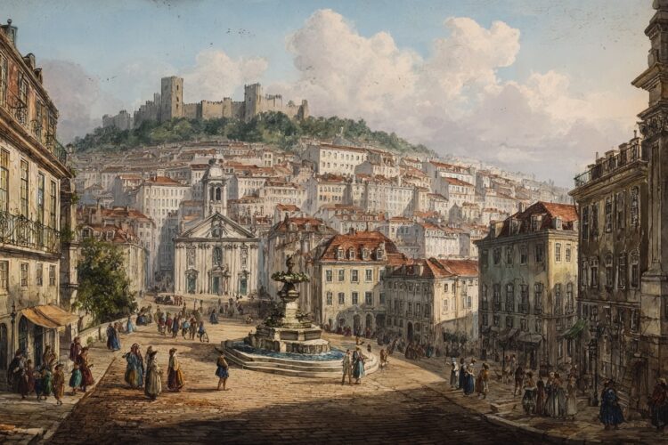 Como era Lisboa antes do terramoto de 1755?