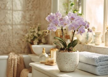 plantas ideais para dar vida à casa de banho