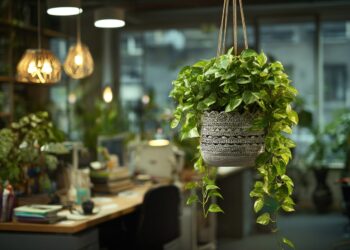 10 plantas ideais para ter no escritório