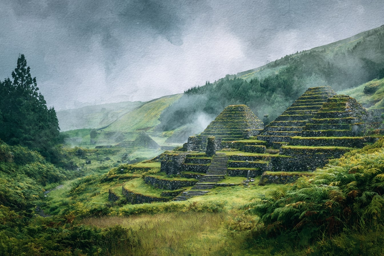 Pirâmides nos Açores