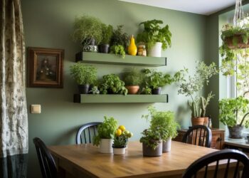 jardim vertical de ervas aromáticas