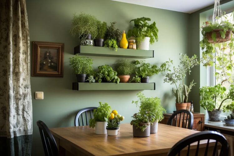 jardim vertical de ervas aromáticas