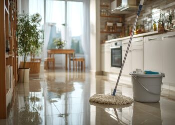 Usa água quente para limpar o chão? Pode estar a cometer um erro