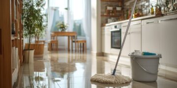 Usa água quente para limpar o chão? Pode estar a cometer um erro