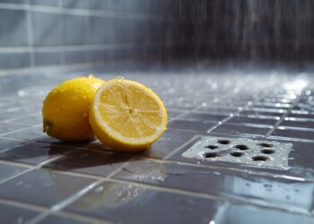 Um limão no duche? Simples, mas muito eficaz contra manchas de calcário