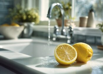 Limão na limpeza da casa de banho: truques caseiros que realmente funcionam