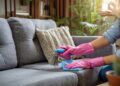 Sofá de tecido manchado? Eis as soluções de limpeza que realmente funcionam