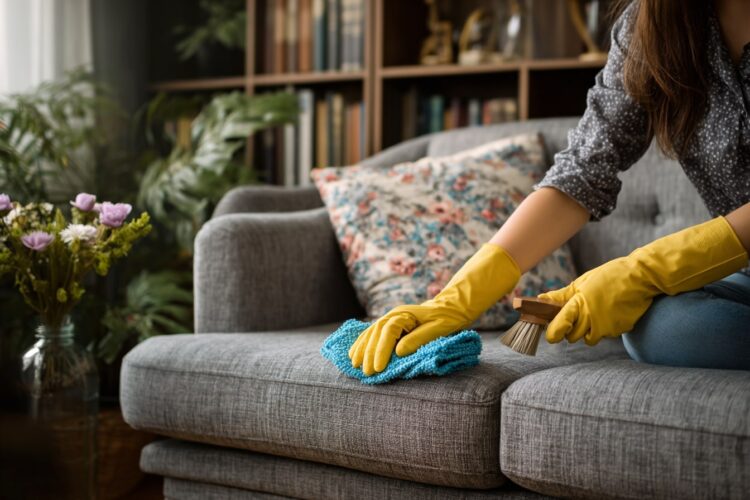 Sofás sempre limpos e cheirosos: truques simples que fazem a diferença