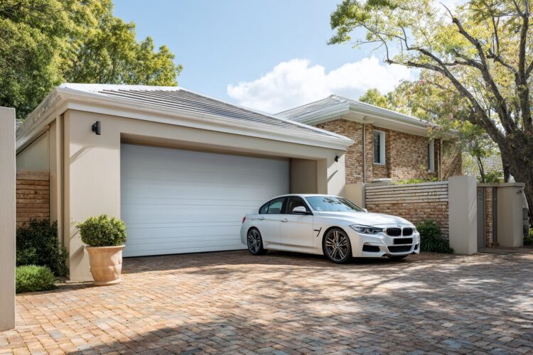 Pode estacionar em frente à minha própria garagem? A lei não é assim tão simples