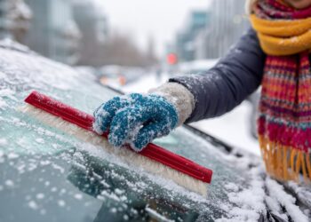 Frio intenso? Como retirar o gelo do pára-brisas em segurança