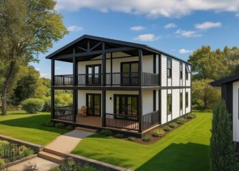 Dois pisos, quatro quartos e menos de 16 mil euros: esta casa pré-fabricada está a dar que falar