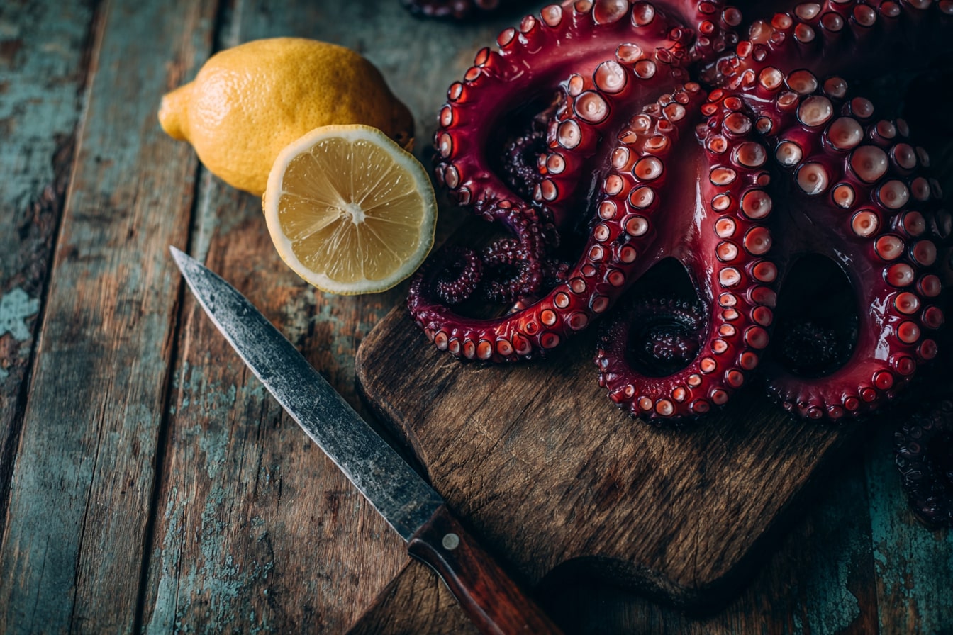 Dicas de chef para fazer polvo congelado tenro e macio