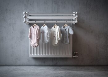 Secar roupa no aquecedor? O hábito comum que aumenta a fatura e favorece o mofo