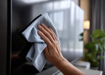 Smart TV e smartphone: o que nunca usar ao limpar o ecrã
