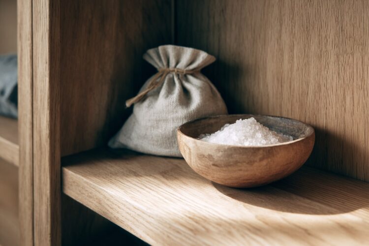 Humidade nos armários? Sal e carvão podem ser a solução mais simples