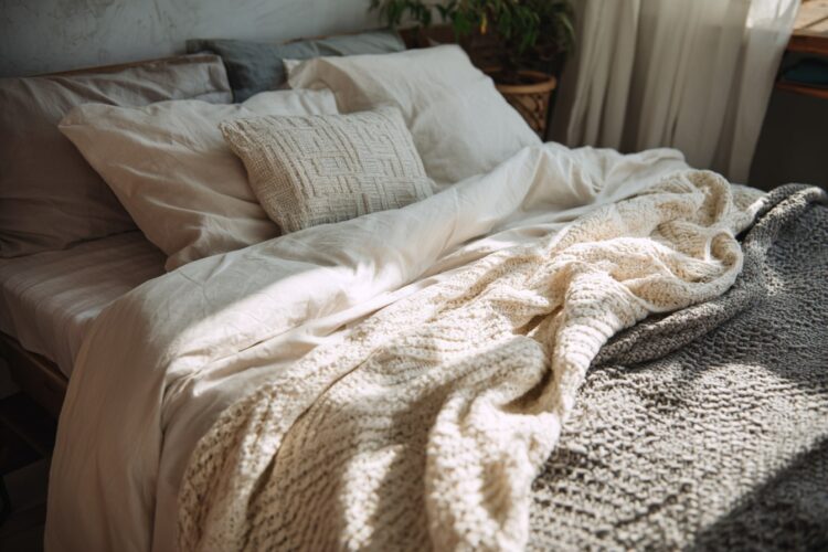 Cama fria no inverno? Truques simples para dormir melhor