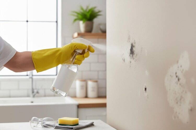 Bolor nas paredes? Porque o vinagre resulta melhor do que a lixívia