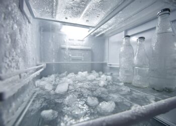 Congelador cheio de gelo? O método simples para descongelar em segurança