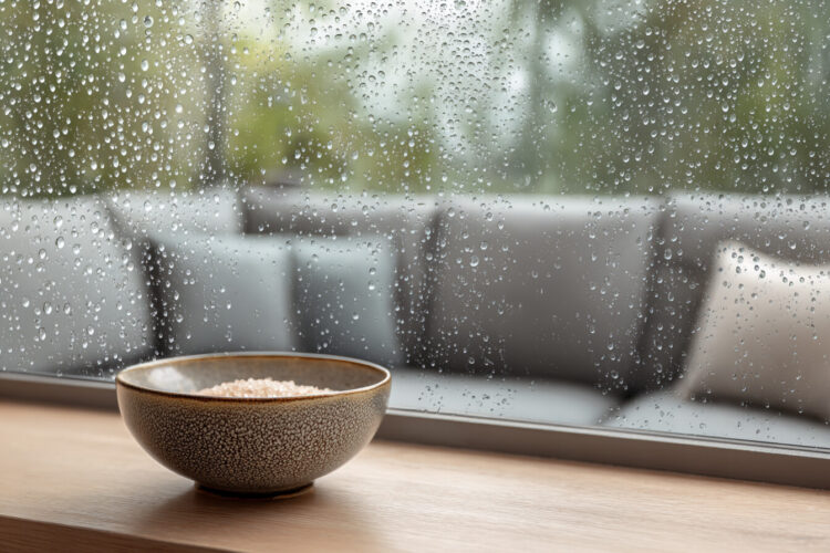 Humidade no Inverno: como reduzir a água nas janelas com sal e arroz