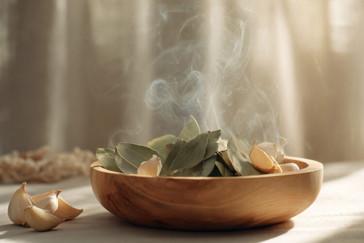 Defumação caseira: como usar cascas de alho e louro para renovar o ambiente da casa