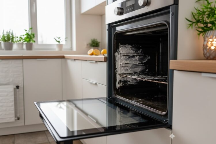 Forno muito sujo? O método com bicarbonato que facilita a limpeza
