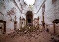 Convento de Monfurado: abandonado e em ruínas, no Alentejo