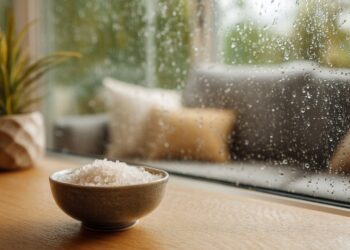 Desumidificador caseiro com sal grosso: solução simples para combater a humidade em pequenos espaços