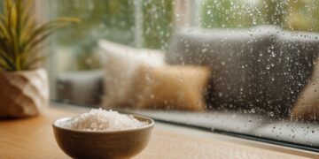 Desumidificador caseiro com sal grosso: solução simples para combater a humidade em pequenos espaços