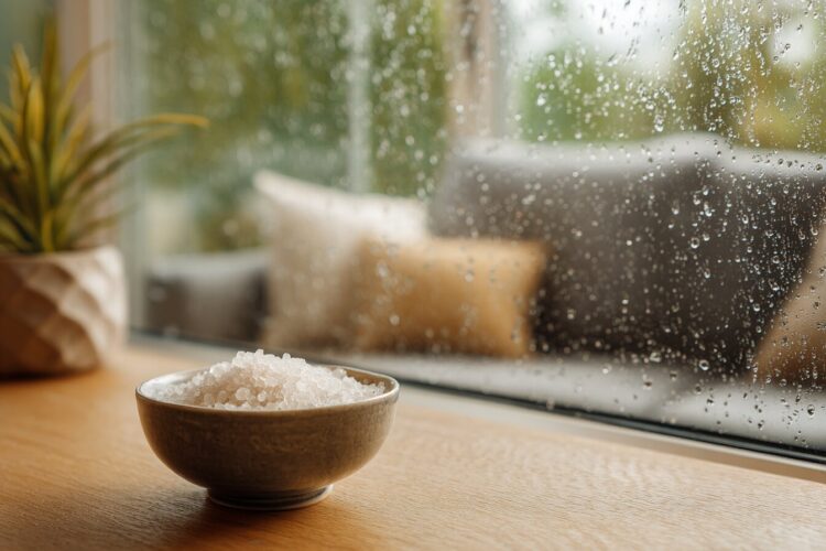 Desumidificador caseiro com sal grosso: solução simples para combater a humidade em pequenos espaços