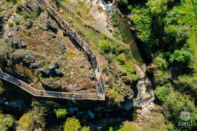 Passadiços de São Mamede de Ribatua: o Vale do Tua desceu mais 3,5 quilómetros