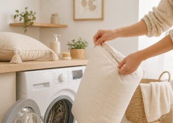 Como lavar almofadas: o guia prático para as manter limpas e frescas
