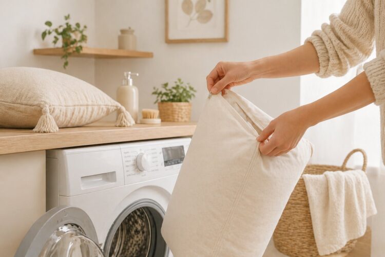 Como lavar almofadas: o guia prático para as manter limpas e frescas