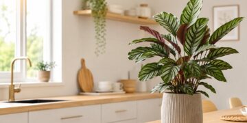 Como cuidar da Calathea: a planta que dança com a luz e transforma qualquer interior