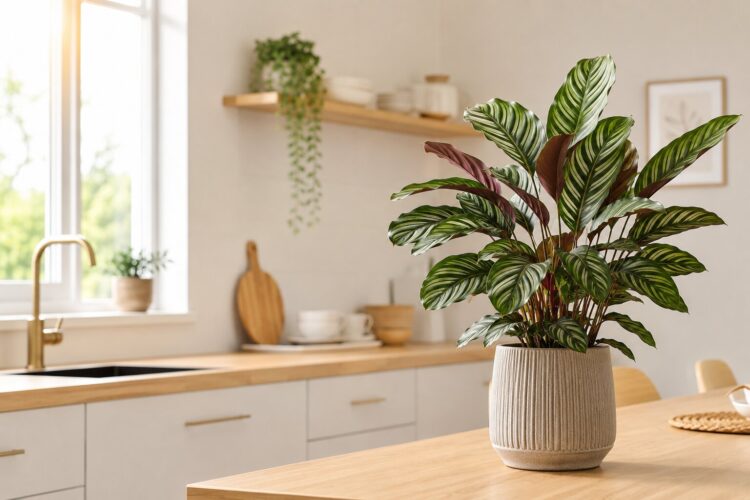 Como cuidar da Calathea: a planta que dança com a luz e transforma qualquer interior