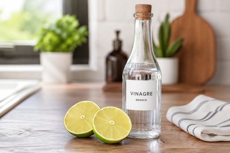 Limão e vinagre contra o calcário: a solução natural que já tem em casa