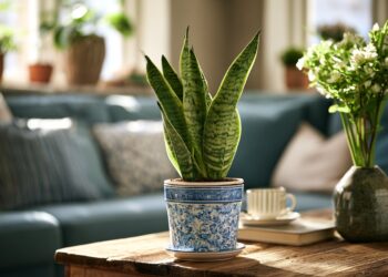 Espada-de-São-Jorge: a planta quase indestrutível que purifica o ar da sua casa