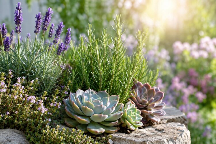 Jardins secos: como criar um espaço elegante com rochas e plantas resistentes