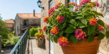 5 plantas de exterior com flores durante todo o ano