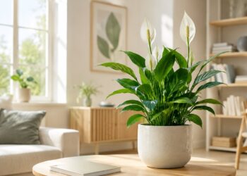 Lírio da paz: a planta que floresce mesmo nos cantos mais sombrios da sua casa