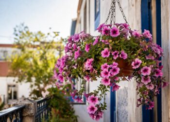 7 plantas pendentes de exterior para transformar a sua varanda num refúgio verde