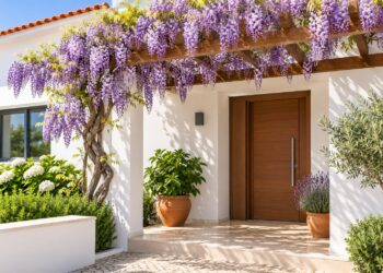 Glicínias: como plantar e cuidar desta trepadeira que enche o jardim de cor na Primavera