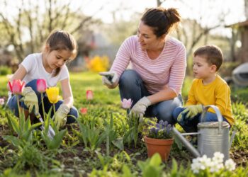 Jardinagem com crianças: atividades simples para despertar o gosto pelas plantas desde cedo