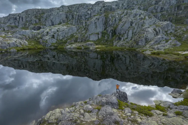 Lagoa escura serra da estrela