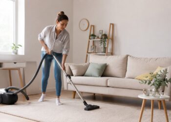 8 erros que está a cometer quando limpa a sala (e como corrigi-los)